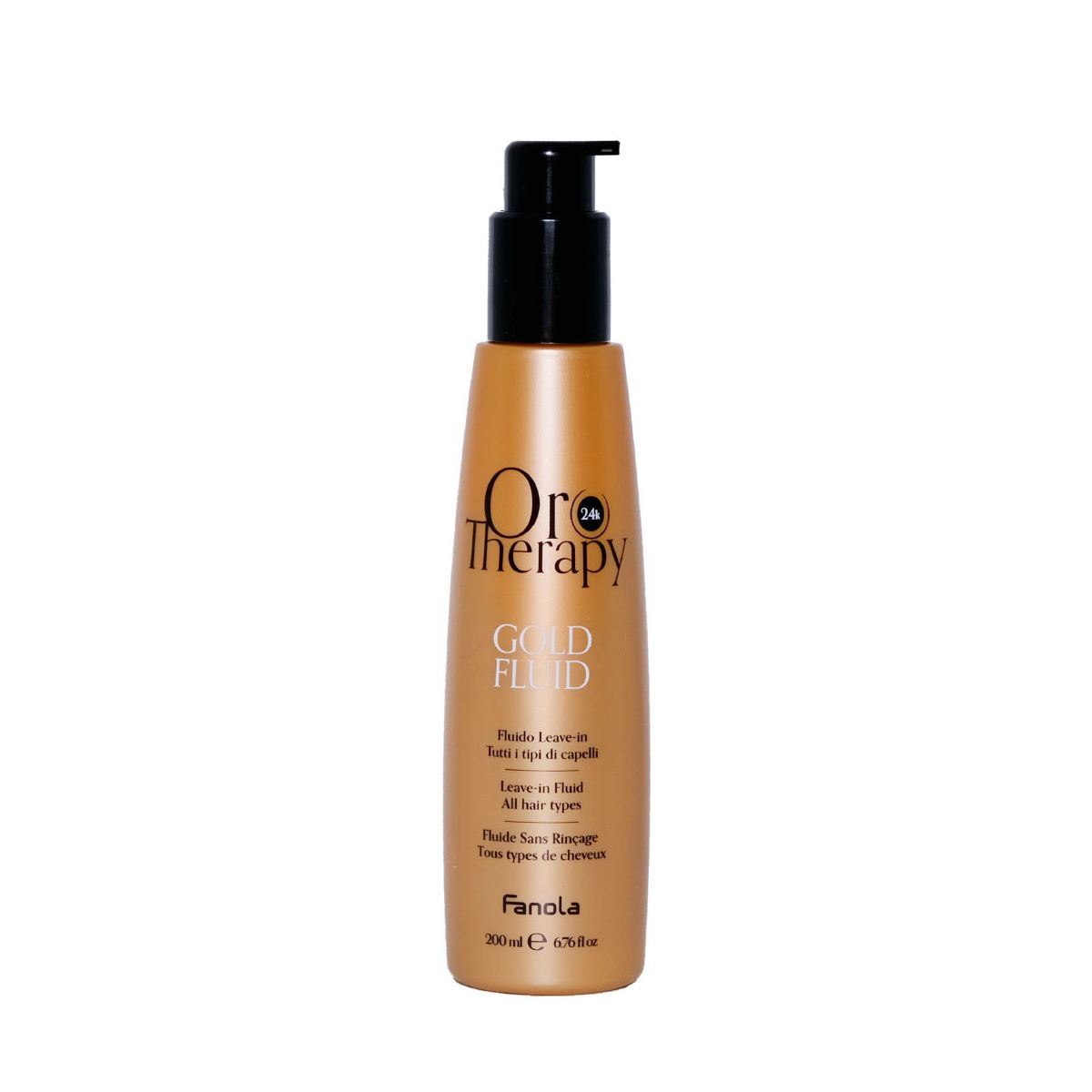 FANOLA ORO THERAPY GOLD FLUIDO LEAVE-IN ILLUMINANTE PER TUTTI I TIPI DI CAPELLI 200ML