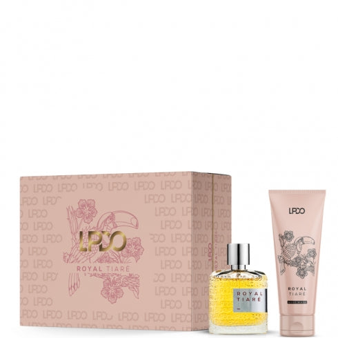 LPDO ROYAL TIARE EAU DE PARFUM + BAGNOSCHIUMA - Corrispondenza Intense Tiarè By Montale - Professional Look