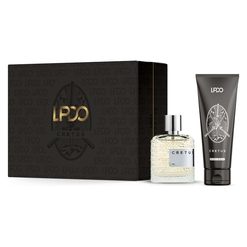 LPDO COFANETTO CRETUS EAU DE PARFUM + BAGNOSCHIUMA - Corrispondenza Aventus by Creed 100ml
