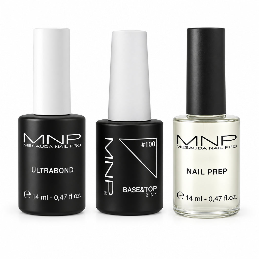 MNP KIT GELEGANT BASE & TOP 14ML + PH PREP 14ML + XBOND 14ML - Professional Look