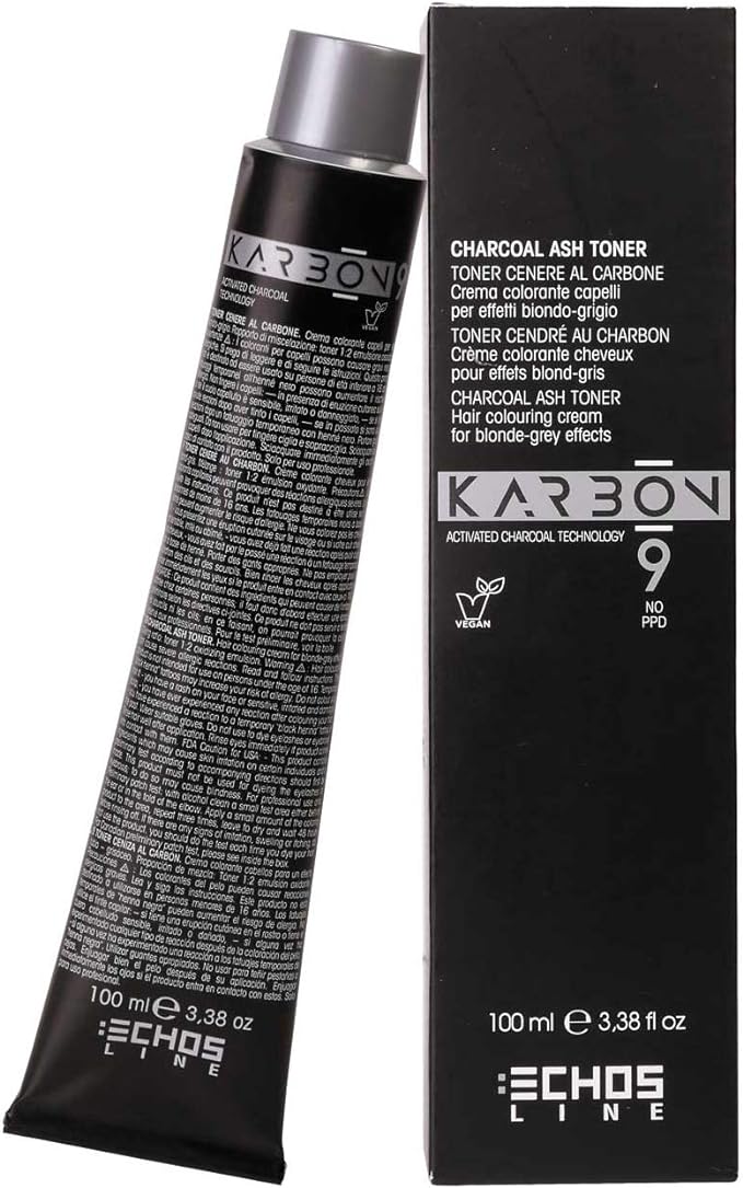 ECHOSLINE TONER CREMA COLORANTE KARBON 9 100ML