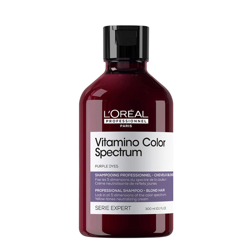 L'OREAL PROFESSIONAL VITAMINO COLOR SPECTRUM SHAMPOO - PURPLE BLOND HAIR 300ML