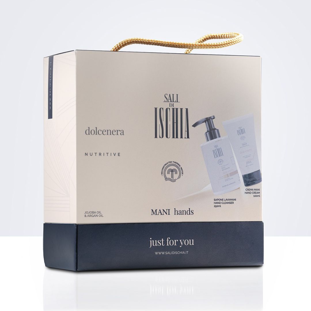 SALI DI ISCHIA COFANETTO MANI DOLCENERA NUTRIENTE