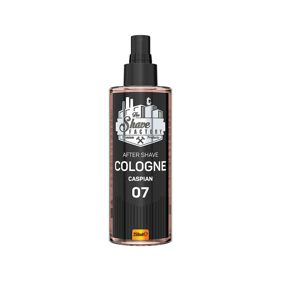 THE SHAVE FACTORY AFTERSHAVE COLOGNE CASPIAN 07 250ML - Professional Look
