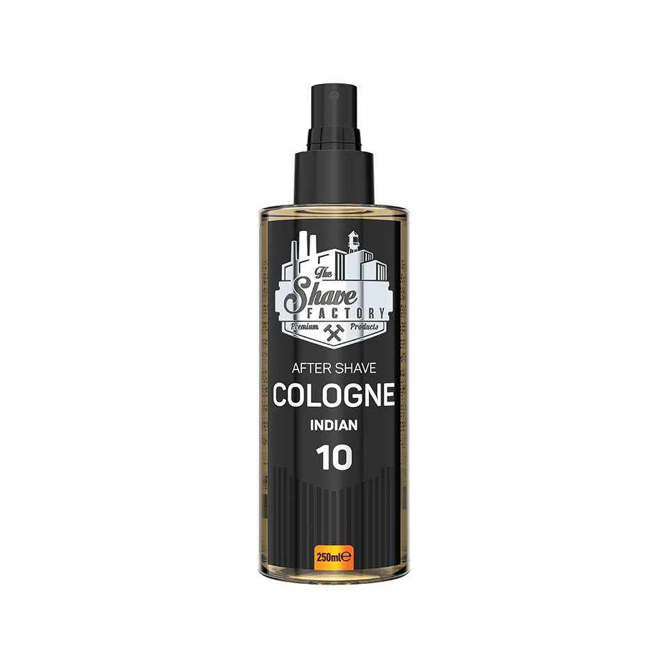 THE SHAVE FACTORY AFTERSHAVE COLOGNE INDIAN 10 250ML - Professional Look