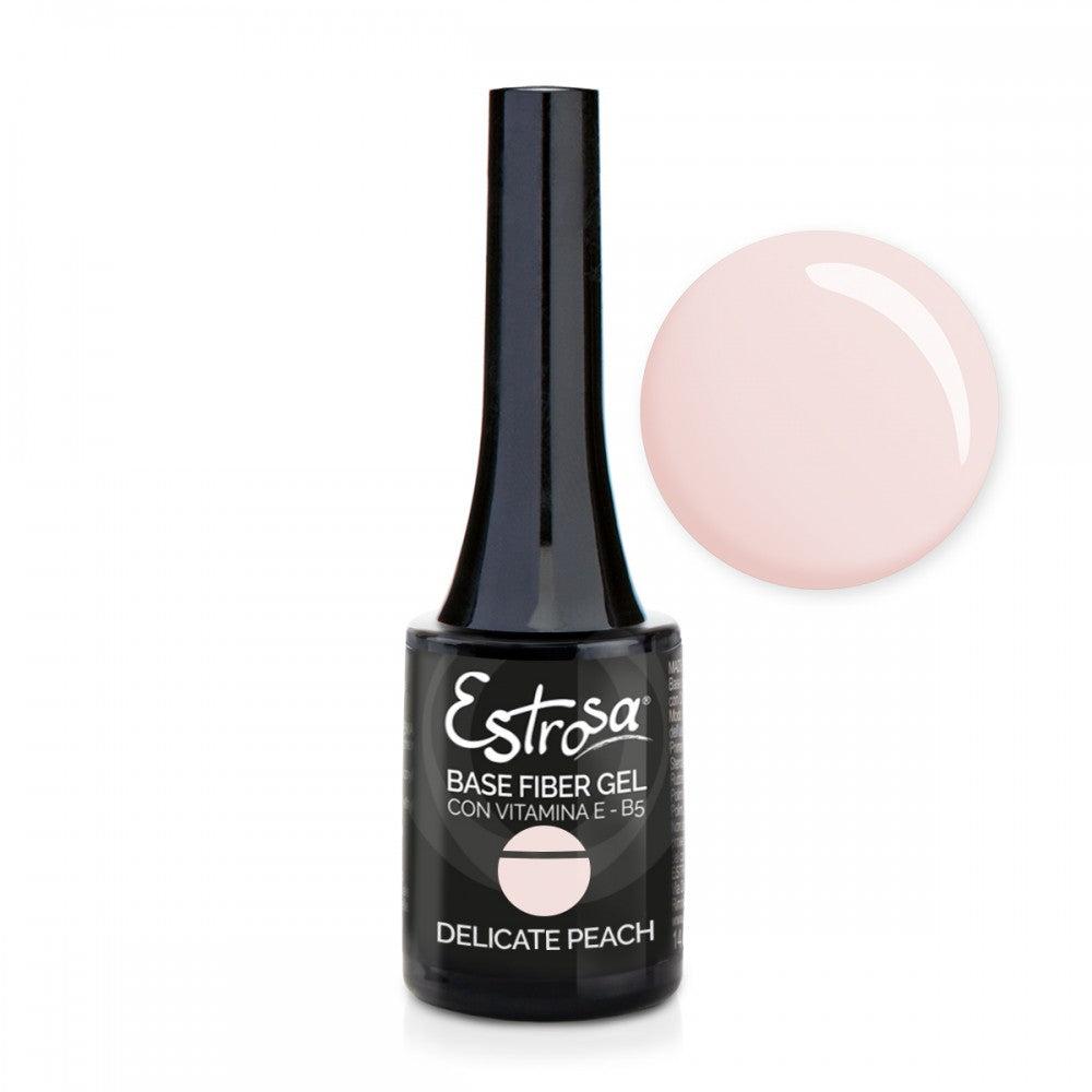 ESTROSA BASE FIBER GEL DELICATE PEACH 14ML