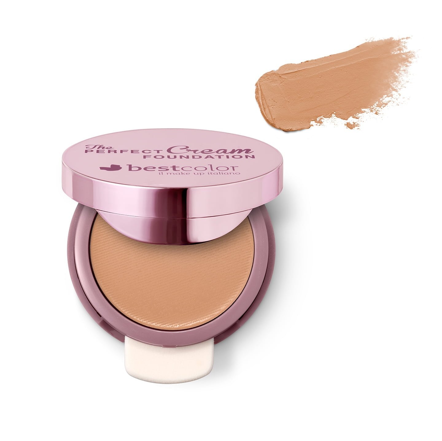 BEST COLOR FONDOTINTA THE PERFECT CREAM FOUNDATION COMPATTO - Professional Look