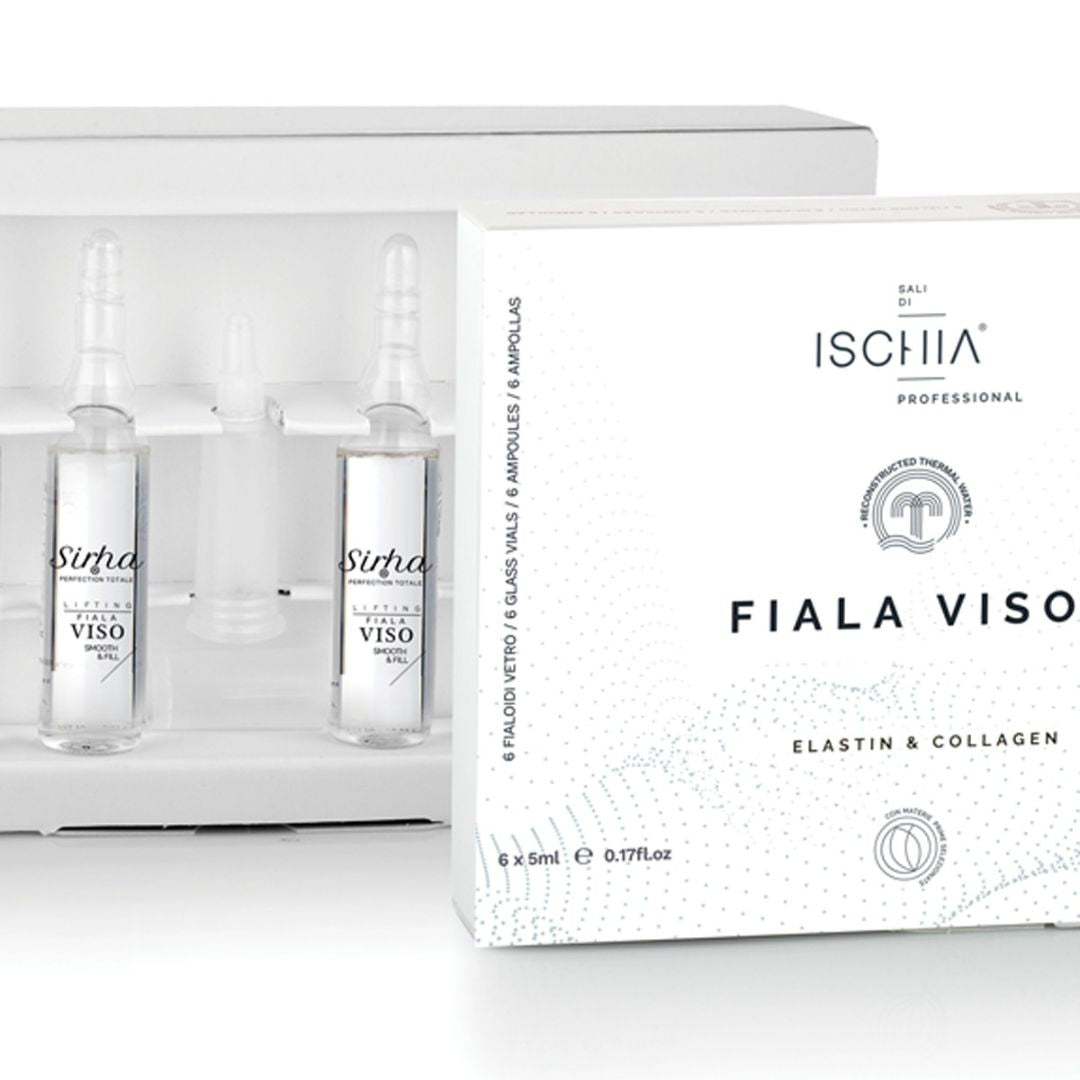 SALI DI ISCHIA FIALE VISO COLLAGENE & ELASTINA 6PZX5ML