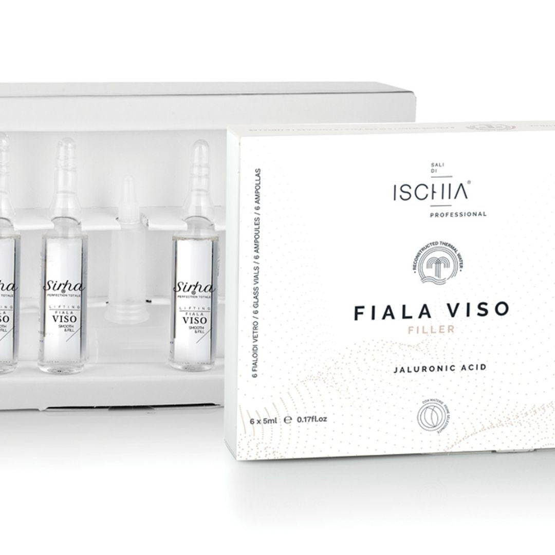 SALI DI ISCHIA FIALE VISO FILLER ACIDO IALURONICO 6PZX5ML