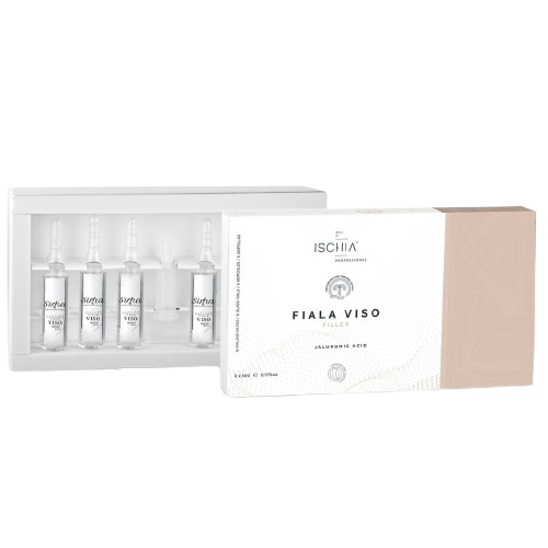 SALI DI ISCHIA KIT FIALA VISO FILLER 6X5ML + PELLING ANTIAGE 50ML