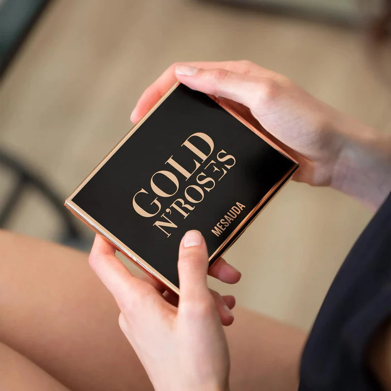 GOLD N'ROSES - PALETTE 12 OMBRETTI COMPATTI - Professional Look