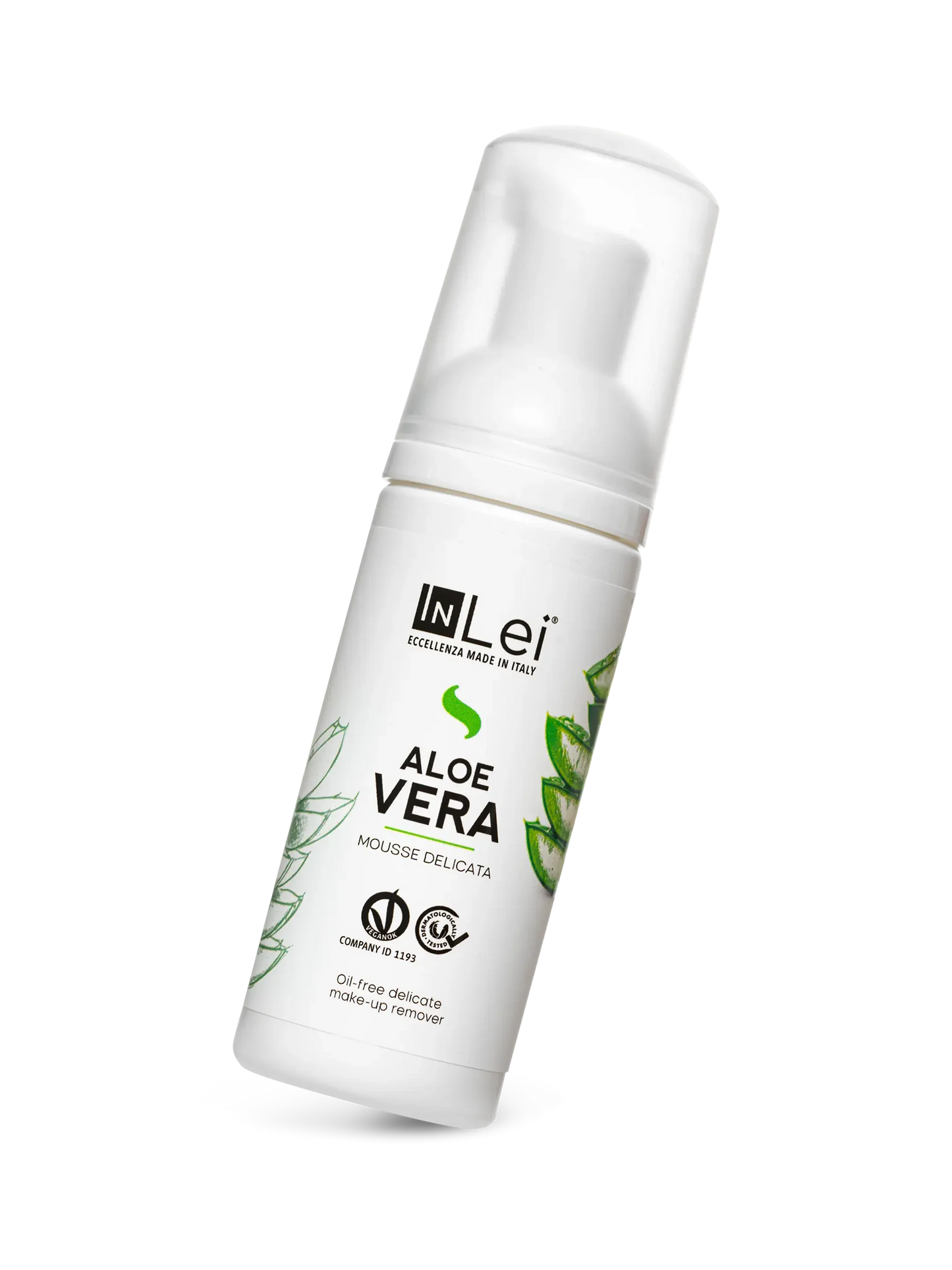 IN LEI MOUSSE ALOE VERA MIX STRUCCANTE TONIFICANTE PER CIGLIA, SOPRACCIGLIA E VISO