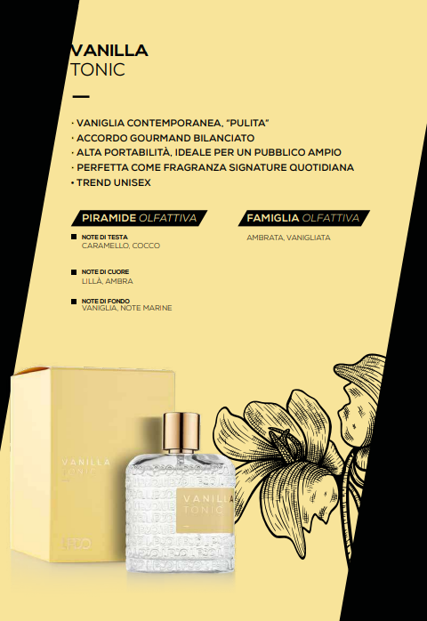LPDO VANILLA TONIC 100ML EDPI - CORRISPONDE VANILLA TONIC BY MATIERE PREMIERE 100ML - Professional Look