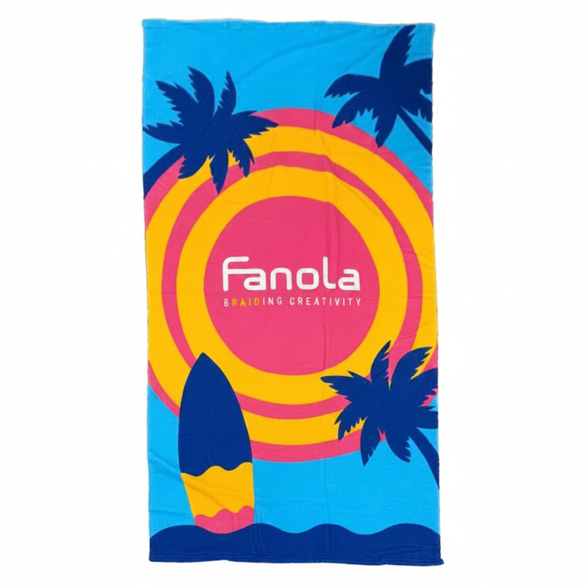FANOLA FAN BEACH SUMMER KIT - SHAMPOO 350ML + MASCHERA 250ML + OLIO 100ML+ IN OMAGGIO ASCIUGAMANO - Professional Look