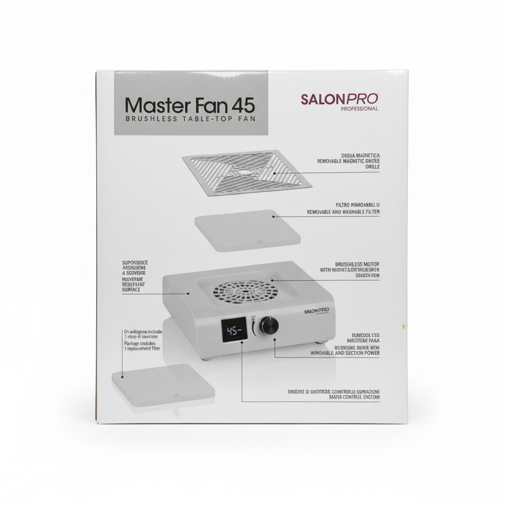 XANITALIA 800.351 ASPIRATORE PROFESSIONALE DA TAVOLO MASTER FAN 45 - Professional Look