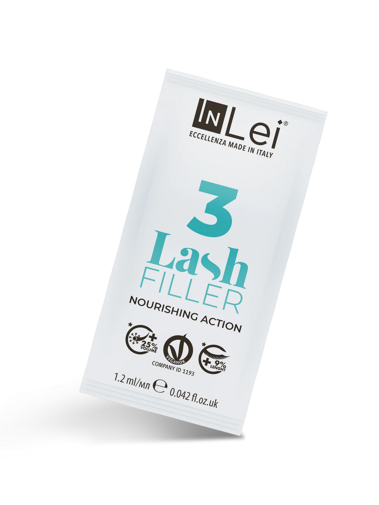 INLEI LASH FILLER 3 NUTRIENTE VEGANO PER CIGLIA MONODOSE