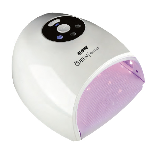 MOVE QUEEN RED LAMPADA PROFESSIONALE LED A LUCE ROSSA 48W