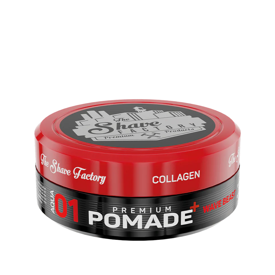 THE SHAVE FACTORY PREMIUM POMADE WAVE BEAST 01 - 150ML - Professional Look