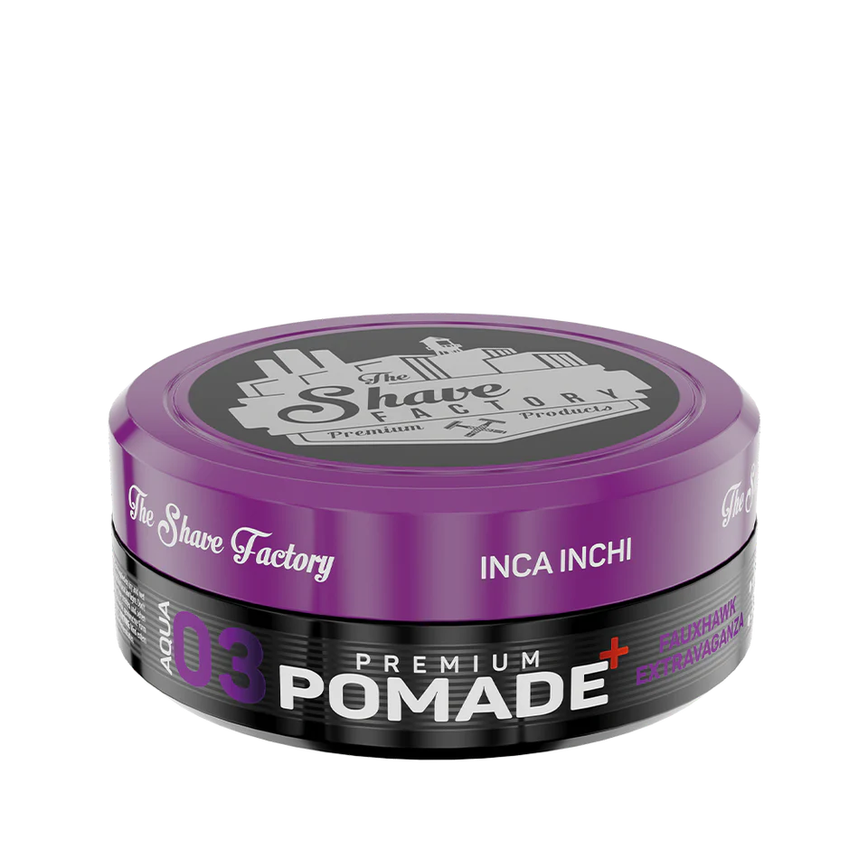 THE SHAVE FACTORY PREMIUM POMADE FAUXHAWK EXTRAVAGANZA 03 - 150ML - Professional Look