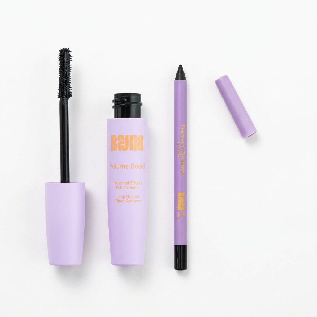 NEJHA COMBO EYE MASCARA VOLUME + MATITA OCCHI - 01 BLACK