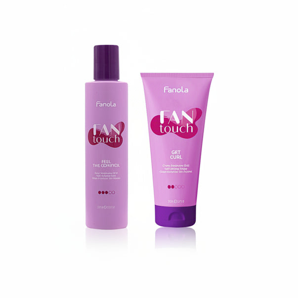 FANOLA KIT FEEL THE CONTROL + GET CURL + OMAGGIO LATTA