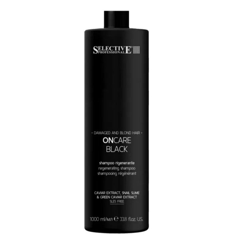 SELECTIVE DAMAGED AND BLOND HAIR ONCARE BLACK SHAMPOO RIGENERANTE