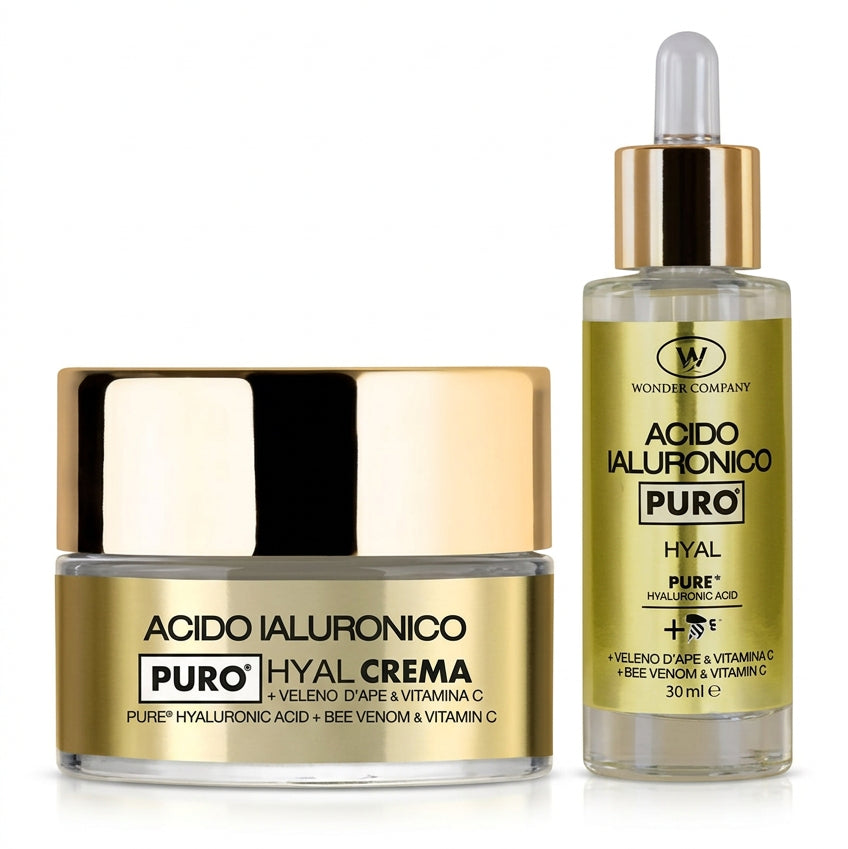 WONDER COMPANY KIT ACIDO IALURONICO CREMA VISO 50ML + SIERO 30ML