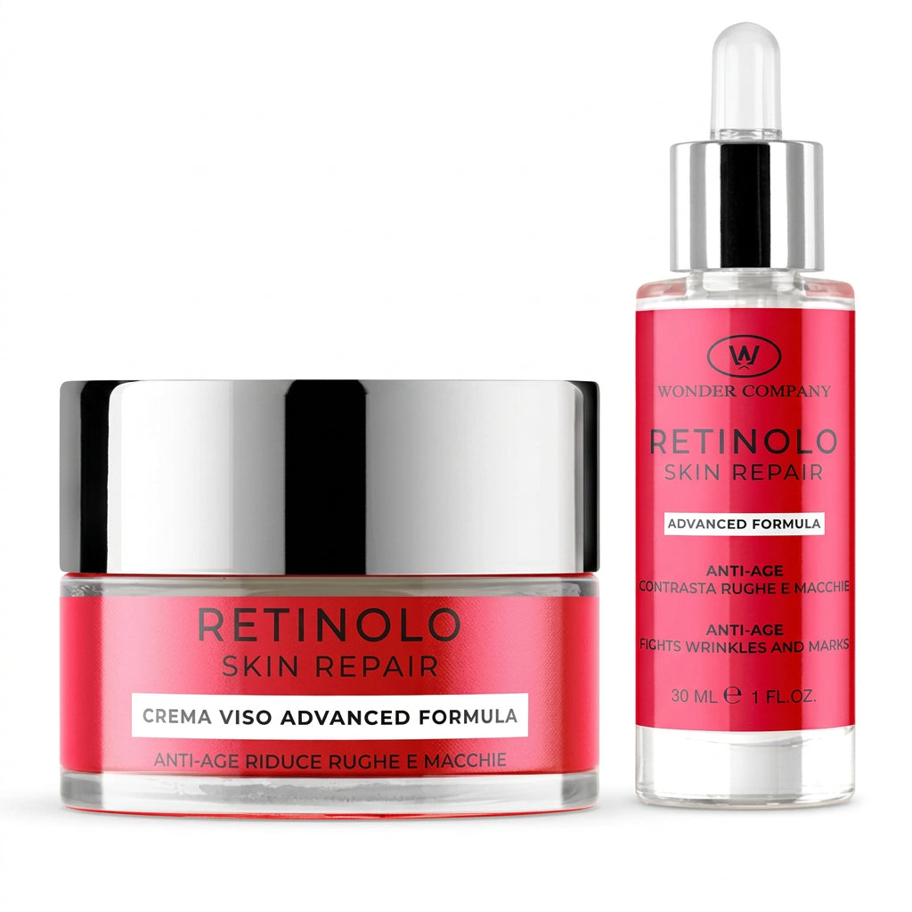 WONDER COMPANY KIT RETINOLO CREMA VISO 50ML + SIERO 30ML