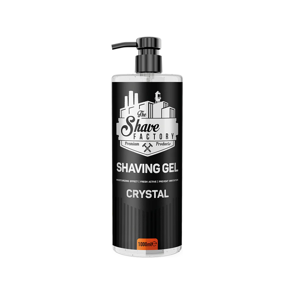 THE SHAVE FACTORY SHAVING GEL CRYSTAL 1000ML - Professional Look
