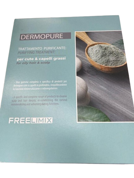 BOX DERMOPURE - TRATTAMENTO PURIFICANTE PER CUTE E CAPELLI GRASSI - Professional Look