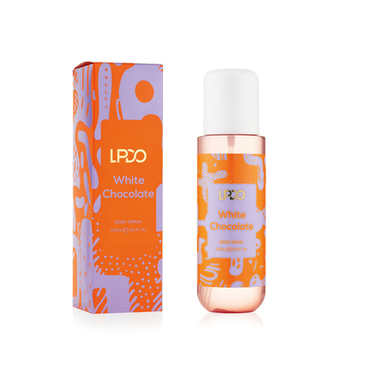 LPDO BODY SPRAY WHITE CHOCOLATE 250ML