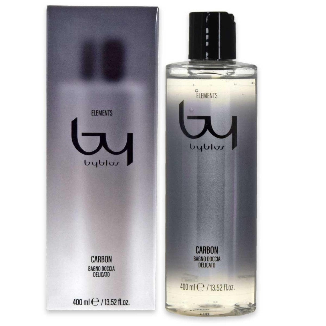 BYBLOS BAGNO DOCCIA DELICATO - CARBON 400ML - Professional Look
