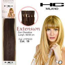 HC MILANO EXTENSION CON CHERATINA CIOCCHE NATURALI 50-55 CM