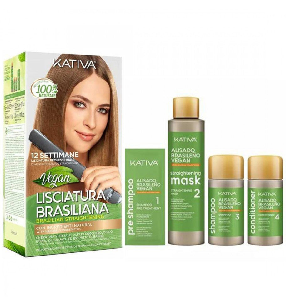 KATIVA VEGANO LISCIATURA BRASILIANA 12 SETTIMANE "VERDE"