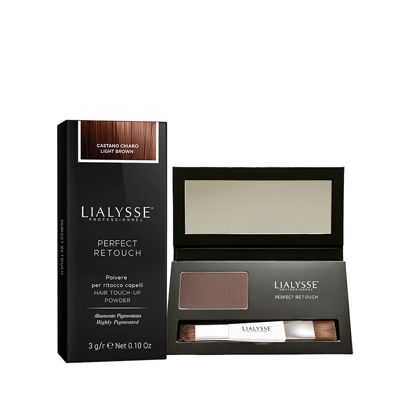 LIALYSSE PERFECT RETOUCH POLVERE PER RITOCCO RICRESCITA 3GR - CASTANO CHIARO - Professional Look
