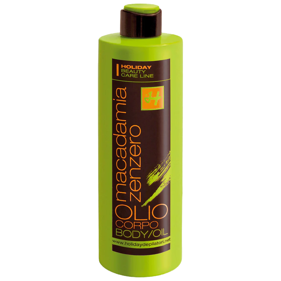 HOLIDAY OLIO CORPO MACADAMIA E ZENZERO 500ML - Professional Look