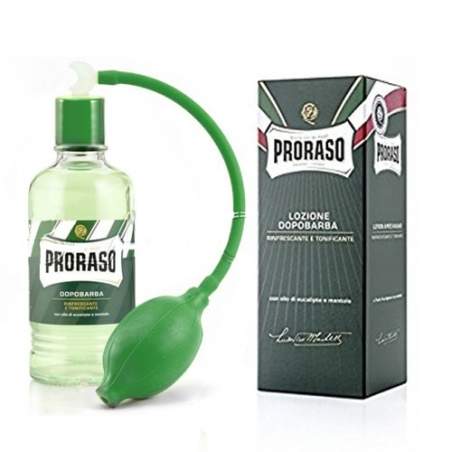 PRORASO LOZIONE DOPOBARBA RINFRESCANTE PER PELLI SENSIBILI CON SPRUZZINO 400 ML - Professional Look