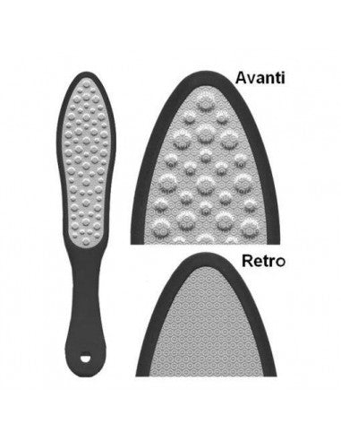 RASPA 377.017 PIEDI LASER BIFACCIALE