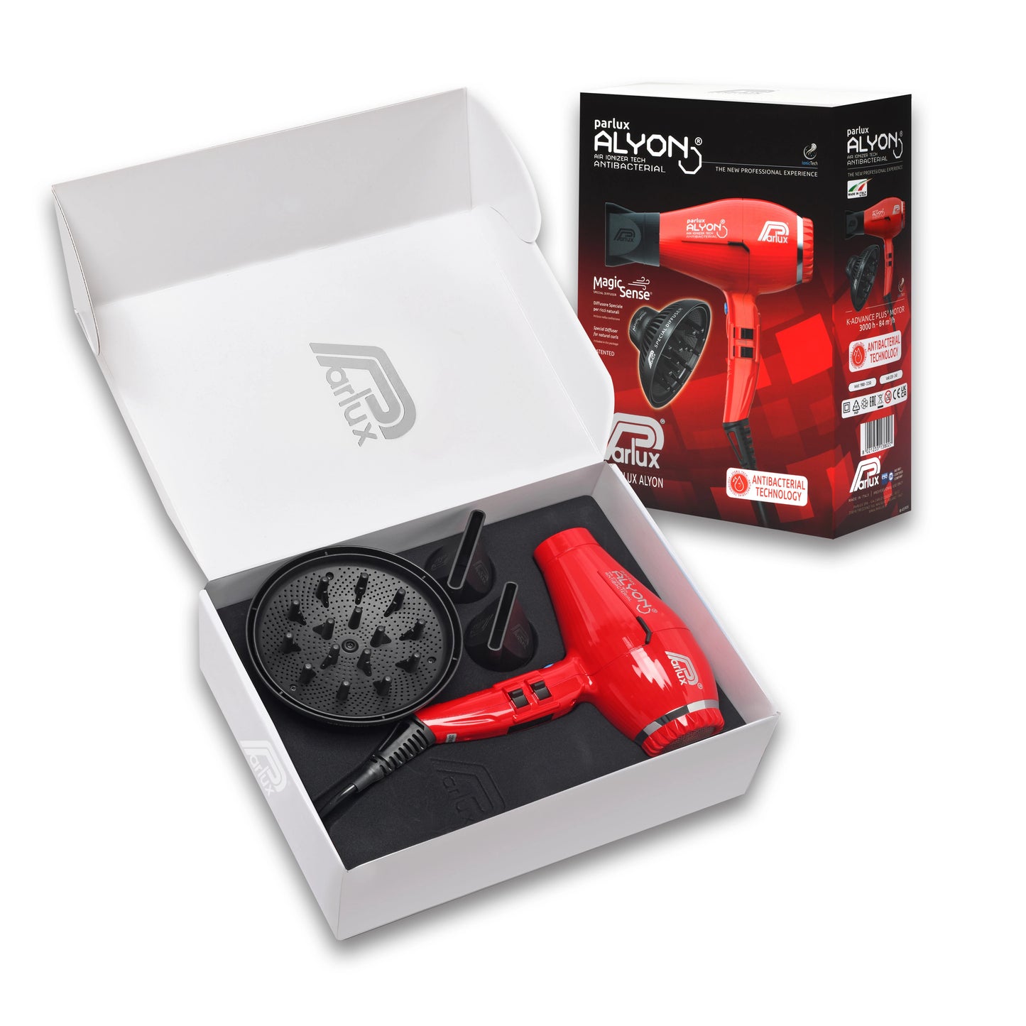 PARLUX ALYON® + MAGICSENSE® Rosso - Professional Look