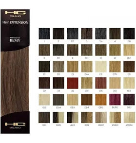 HC MILANO EXTENSION CON CLIP 100% HUMAN HAIR 50-55 CM