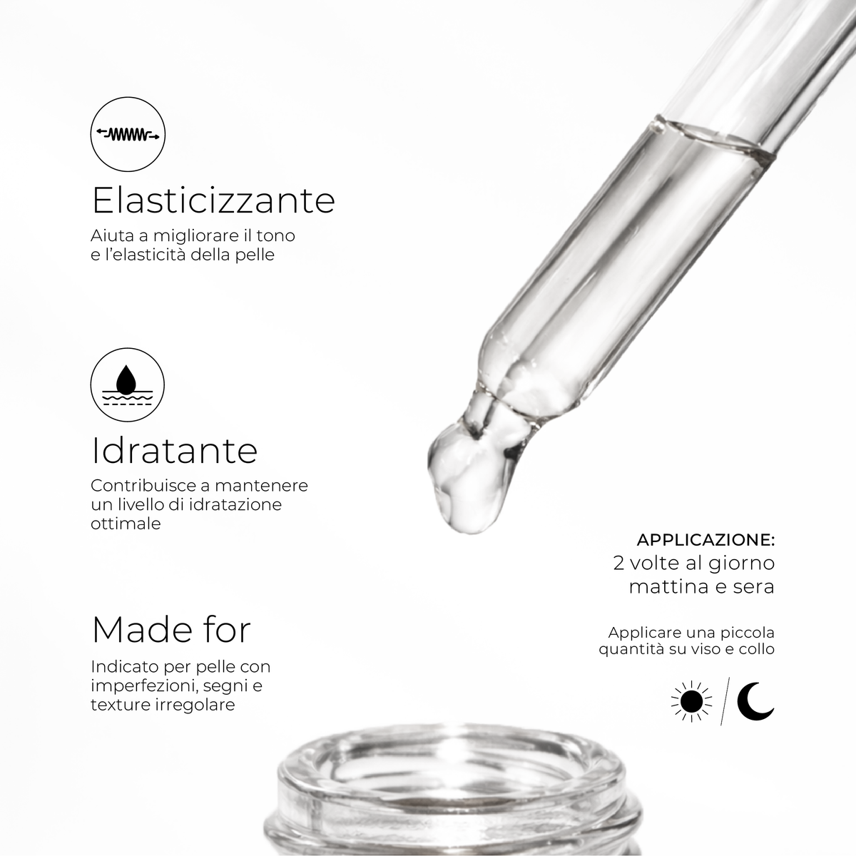 SALI DI ISCHIA KIT NUTRIENTE CREMA VISO BAVA DI LUMACA + SNAIL SLIME SIERO 30ML