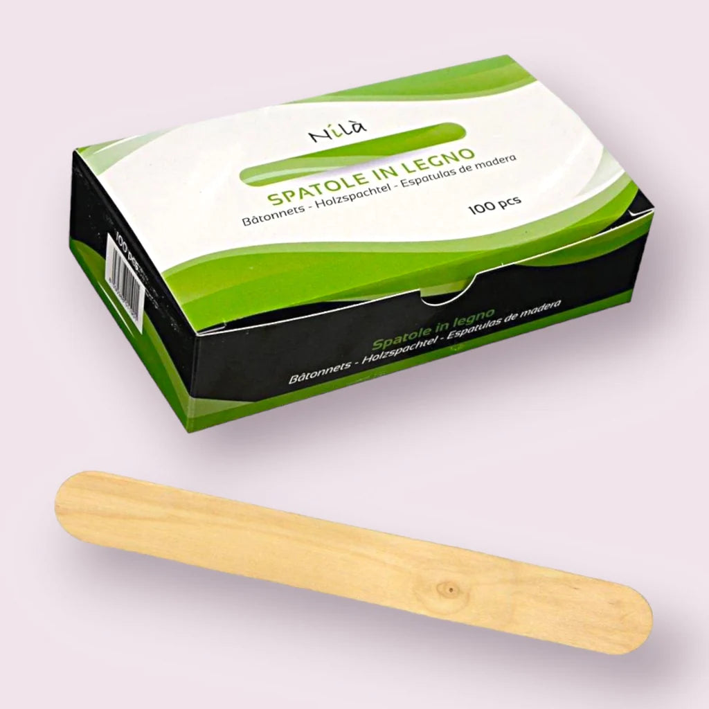 Spatole Stendi Cera - 100Pz - Professional Look