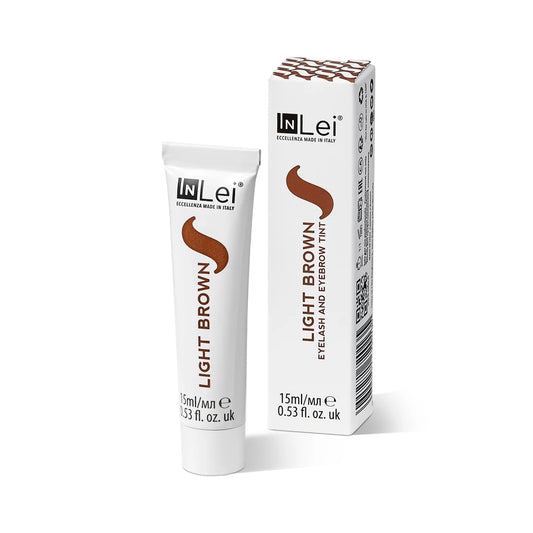 InLei "LIGHT BROWN"-tinta marrone chiaro per ciglia e sopracciglia - Professional Look