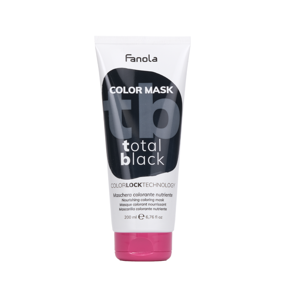 FANOLA COLOR MASK TOTAL BLACK 200 ML