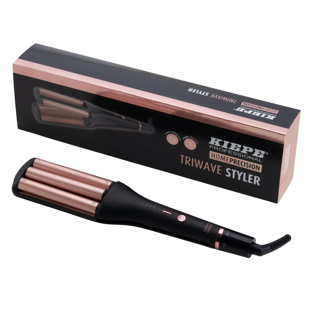 KIEPE TRIWAVE STYLER FERRO TRIPLO - Professional Look