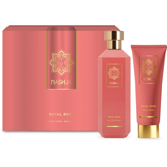 Nashja Royal Rose Cofanetto EDP 150ml + Body Lotion 100ml - Professional Look