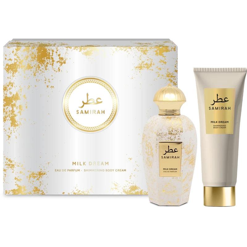 Samirah Milk Dream Cofanetto EDP 100ml + Shimmering Body Cream 100ml - Professional Look