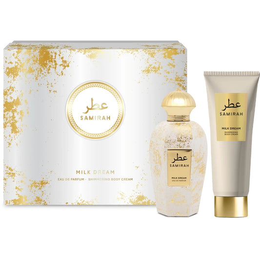 Samirah Milk Dream Cofanetto EDP 100ml + Shimmering Body Cream 100ml - Professional Look