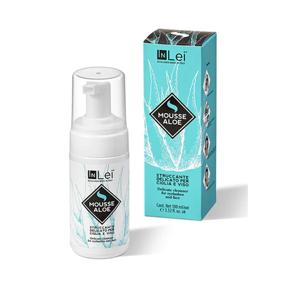 InLei "MOUSSE ALOE" struccante delicato per ciglia e viso 100ml - Professional Look