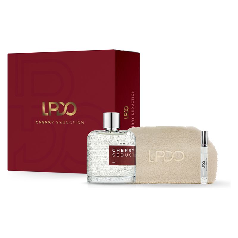 LPDO COFANETTO CHERRY SEDUCTION - Eau de Parfum Intense 100ML + 10ML + Pochette